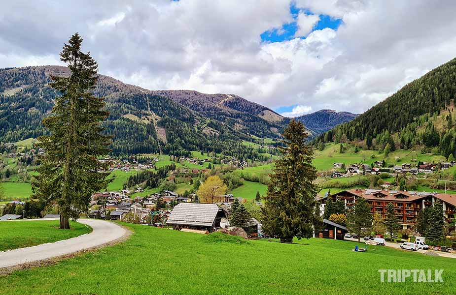 Genieten van deze natuur tijdens het wandelen bij Bad KleinKirchheim