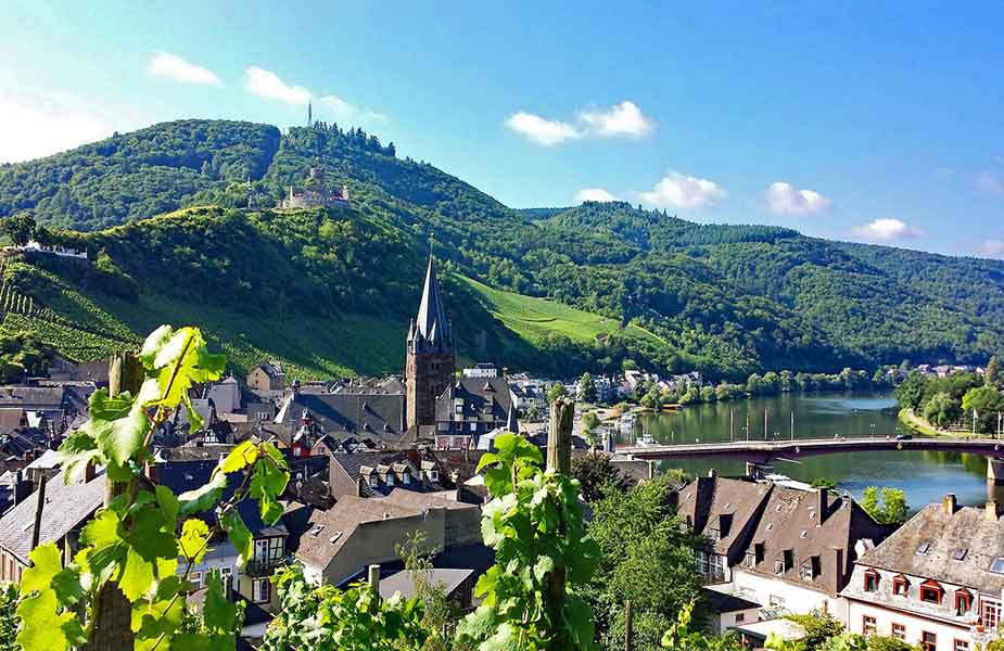 De mooi omgeving van Bernkastel