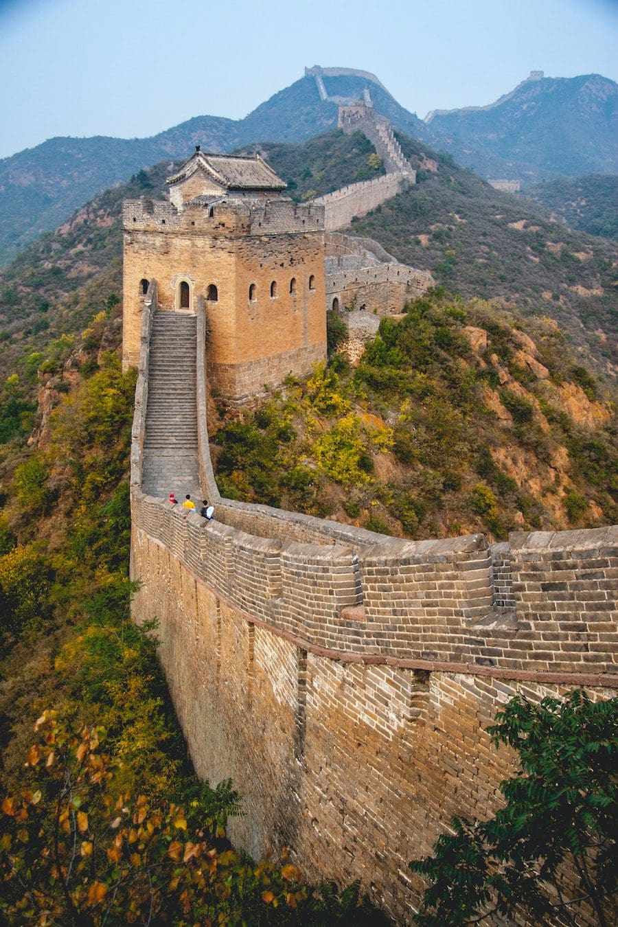 Chinese muur China 7 Wereldwonderen