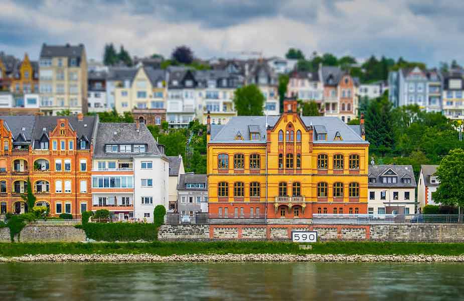 De stad Koblenz