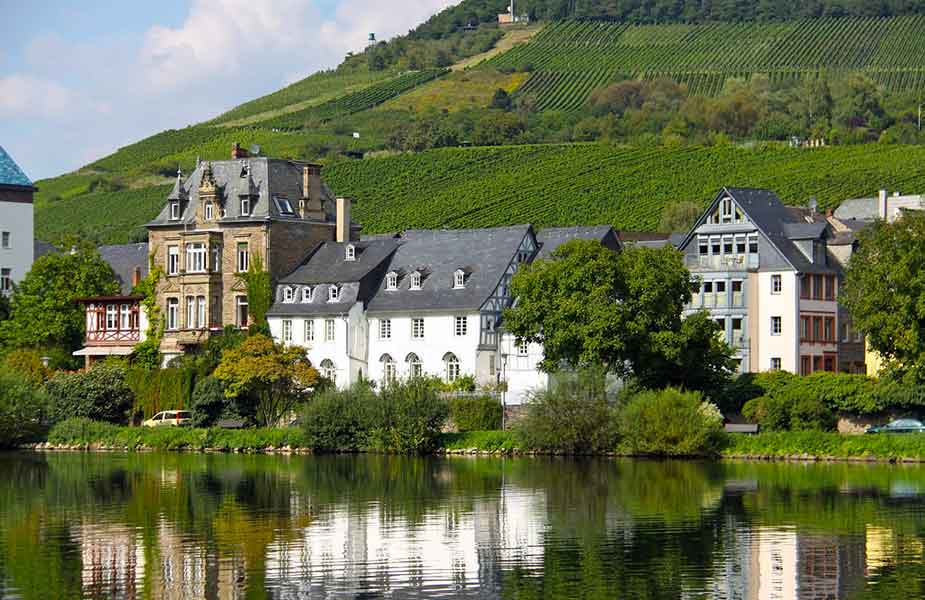 Vakantie naar de Moezel, het stadje Traben-Trarbach