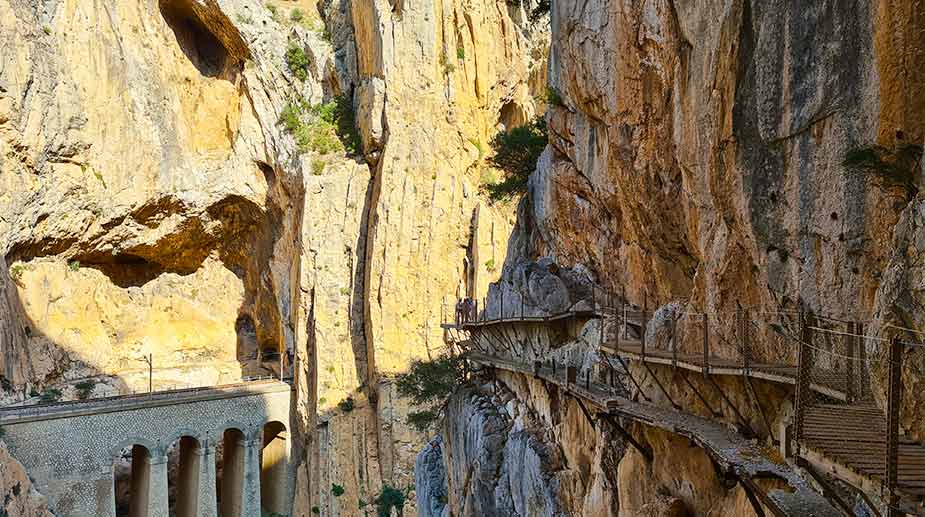 Het wandelpad van de Caminito del Rey