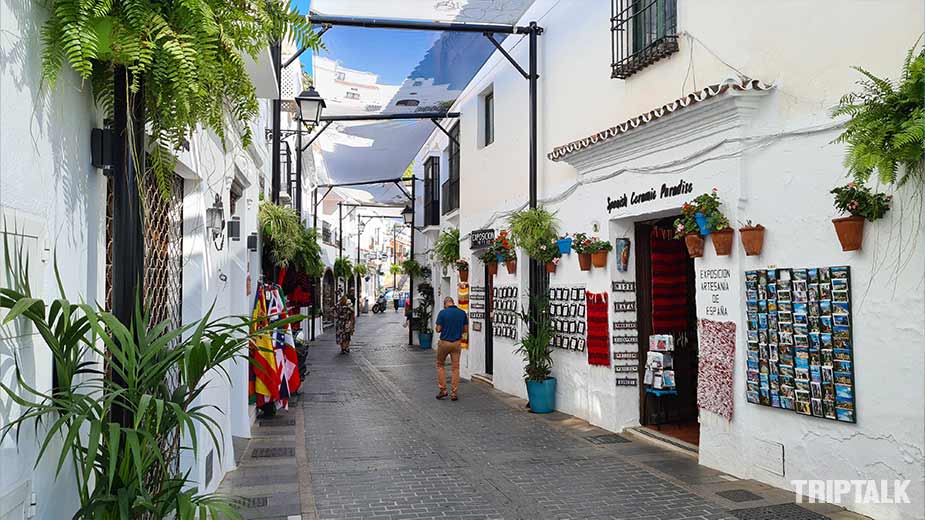 Straatje in Mijas