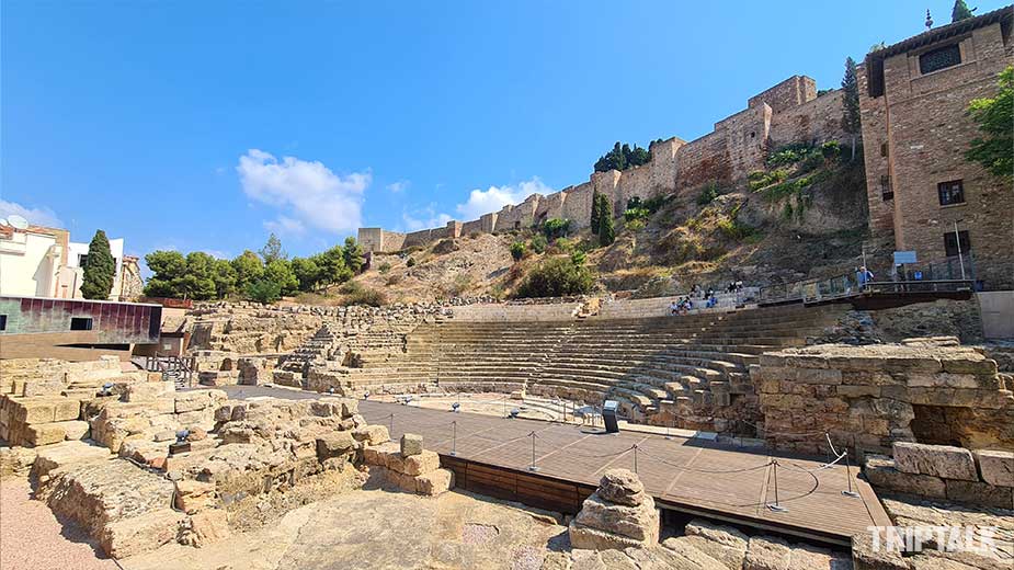 Het Romeins Theater in Malaga
