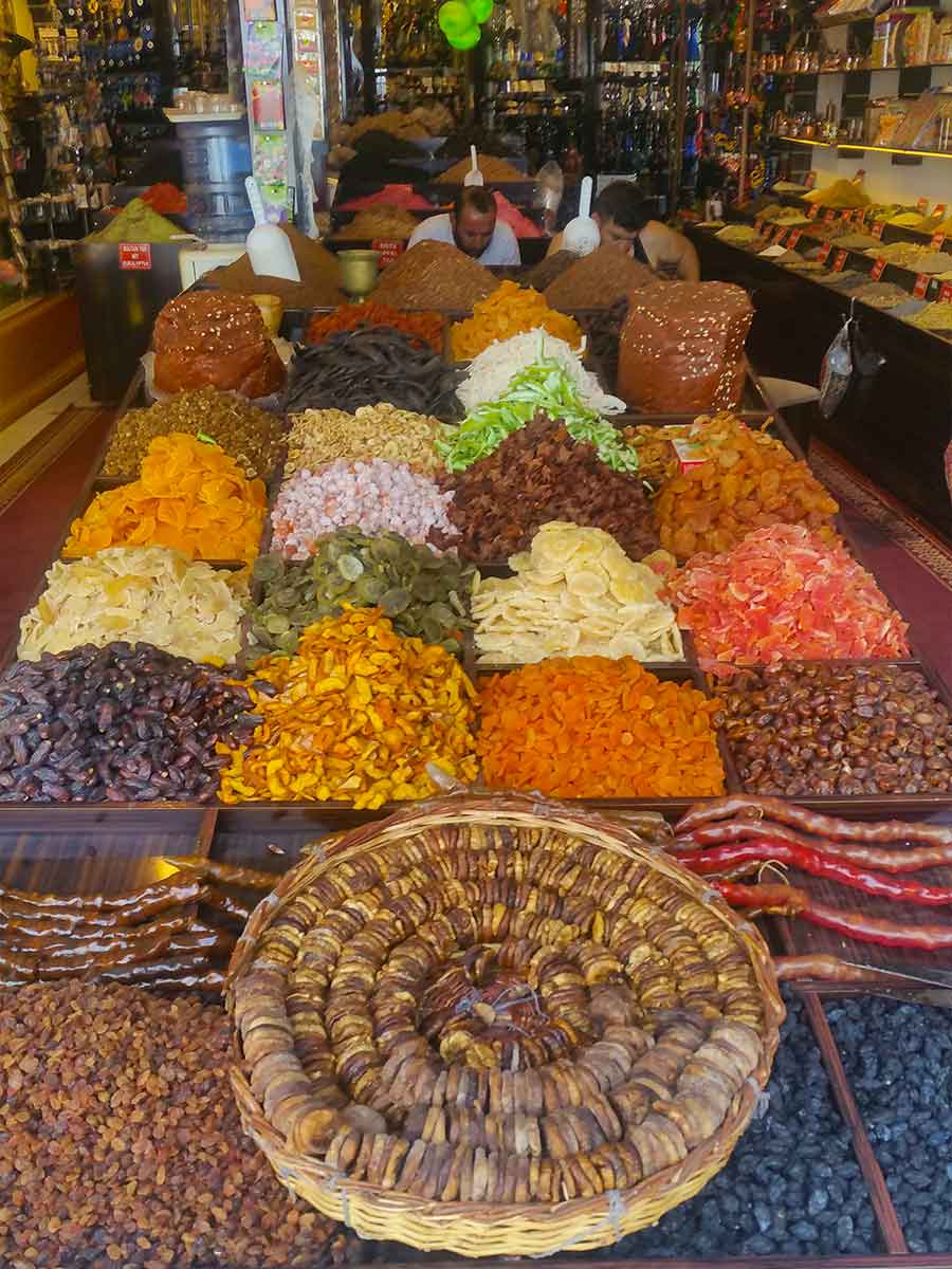 Kruiden in een winkel in Antalya