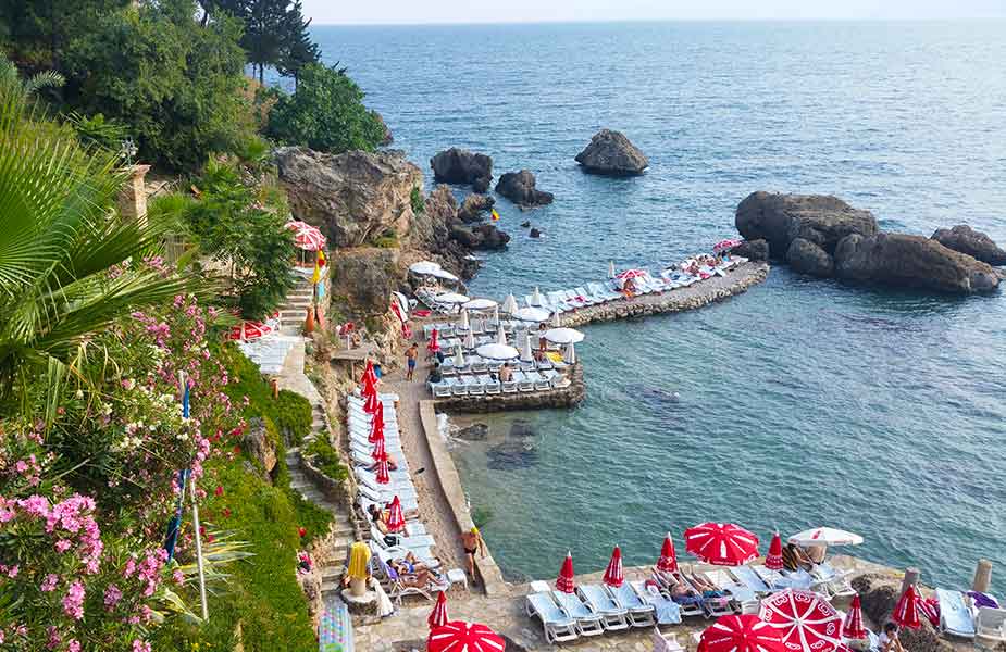 Doen in Antalya stad, lekker relaxen aan zee bij Antalya