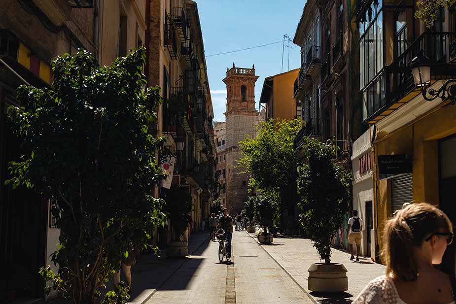 fietsen in valencia