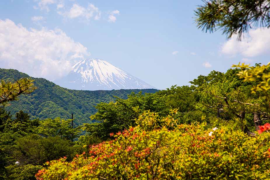 Bezoek de mount fuji tijdens een reis naar japan