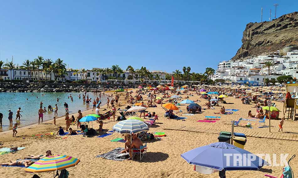 Playa de Mogan op Gran Canaria