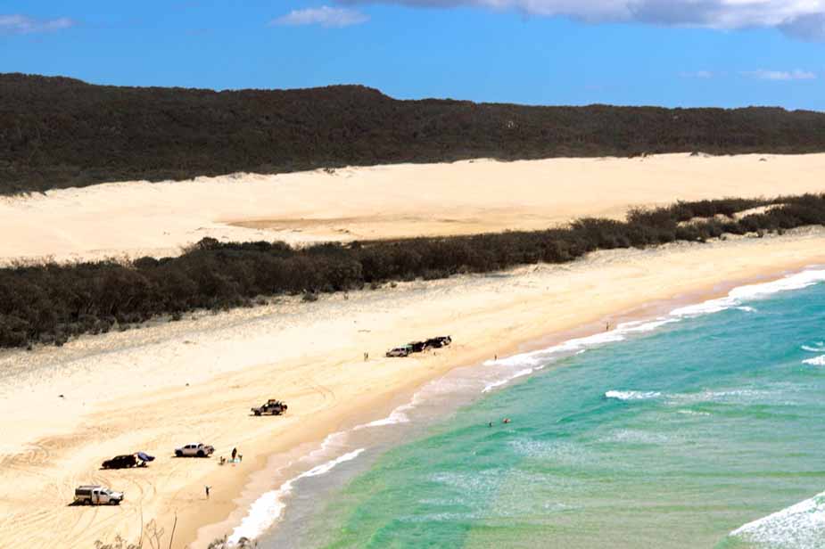 route langs de oostkust van Australië