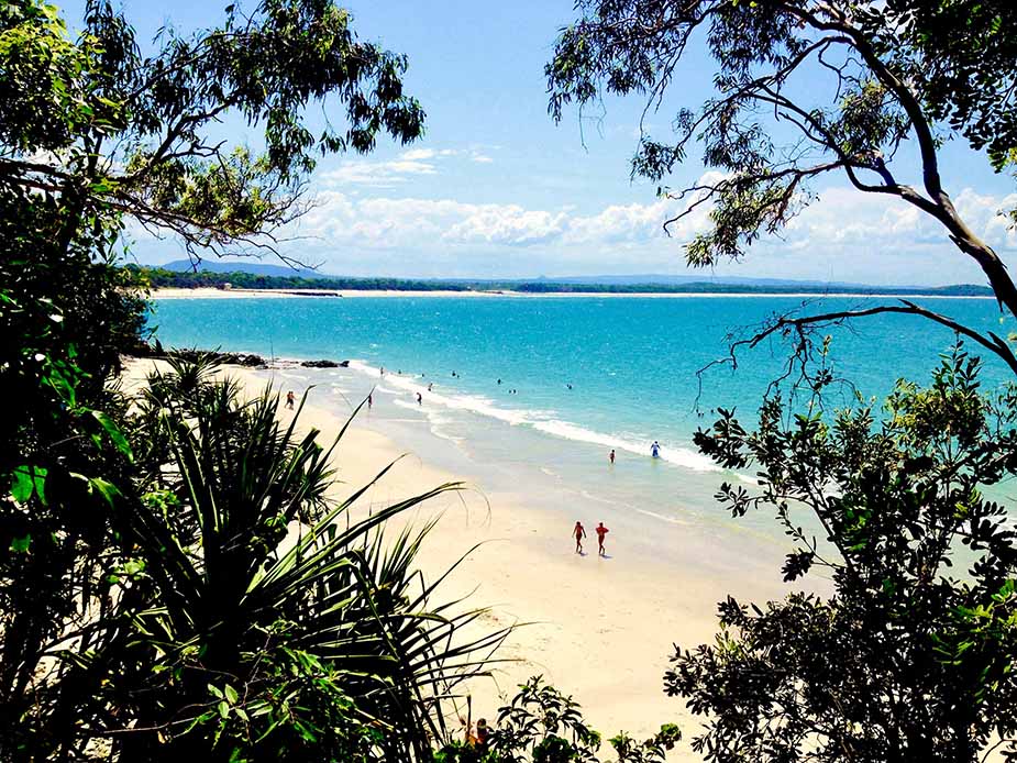 noosa park route langs de oostkust van Australië