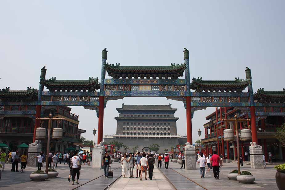 De poort van Xiamen Dajie