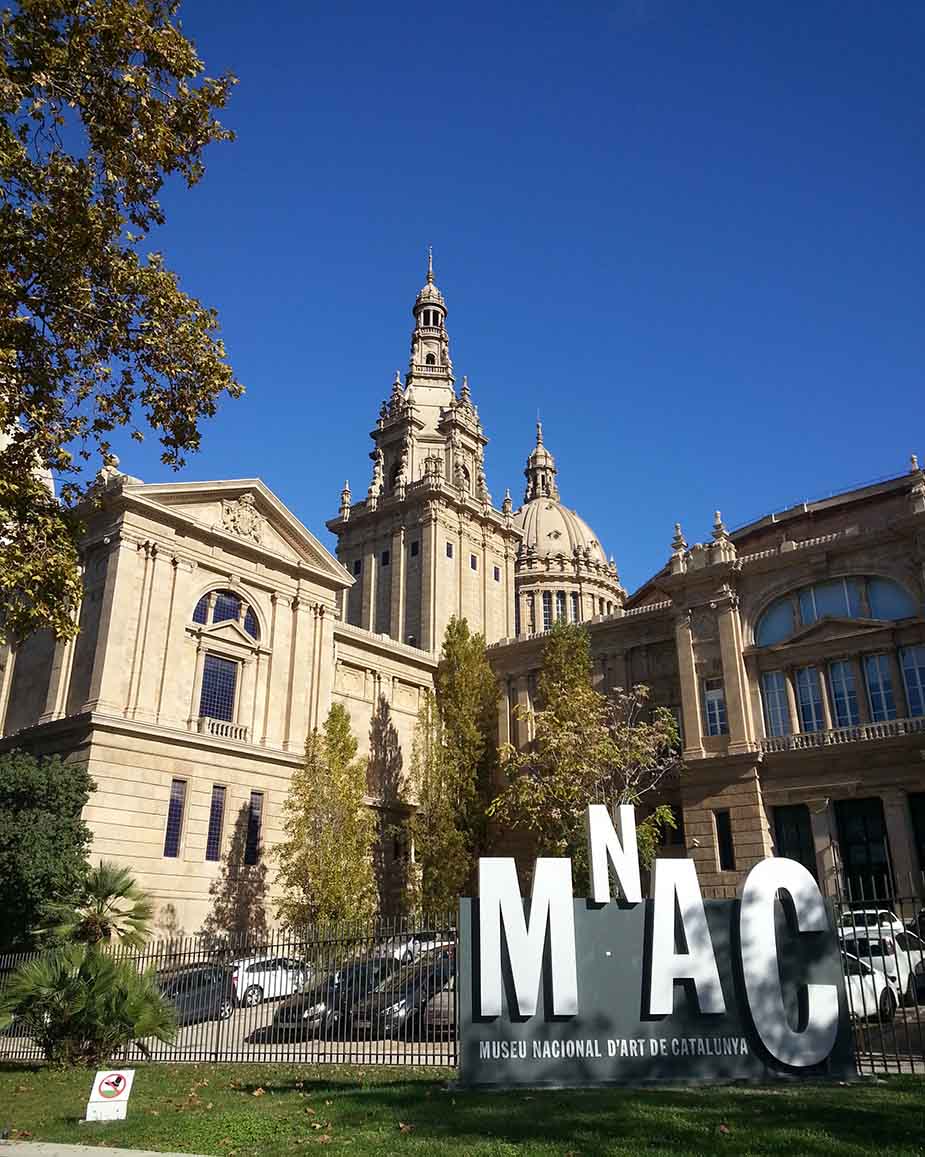 nationaal kunstmuseum bij Montjuïc