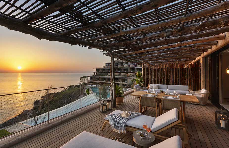 Het Six Senses hotel op Ibiza