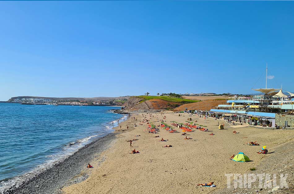 Strand van Playa de las Meloneras