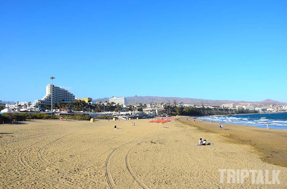 Playa del Ingles strand Gran Canaria