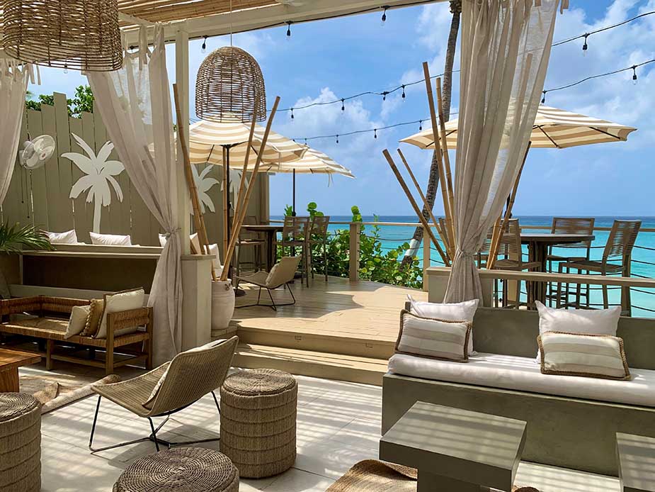  Sea Shed Beachclub bij Mullins Beach barbados vakantie naar