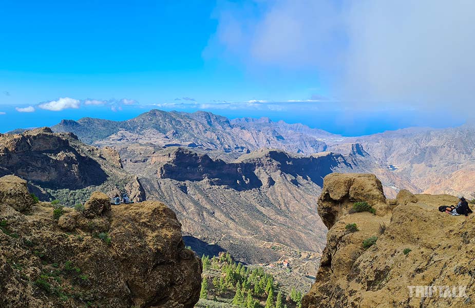 Het landschap van Gran Canaria