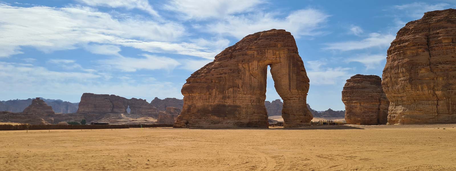 De elephant Rock in Saoedi Arabie