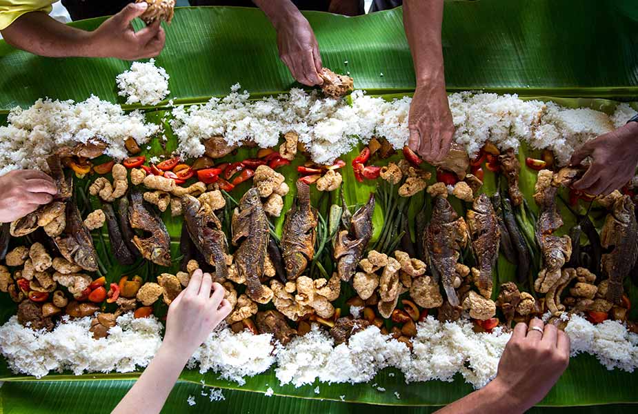 Genieten van lekker eten tijdens je vakantie Filipijnen