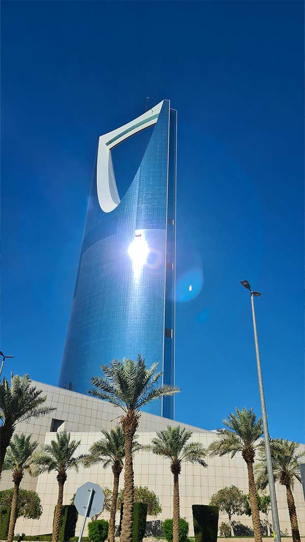 Modern gebouw in Riyadh