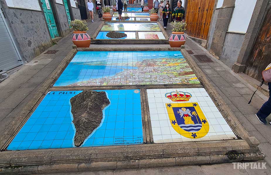 De Paseo de Canarias in Firgas