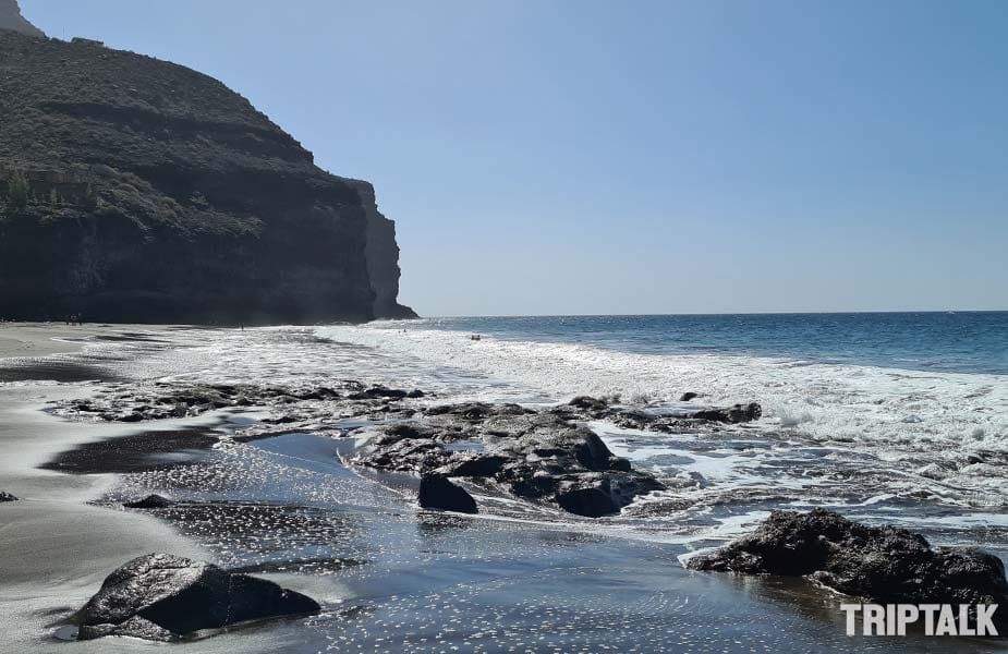 De kust bij Playa Gui Gui