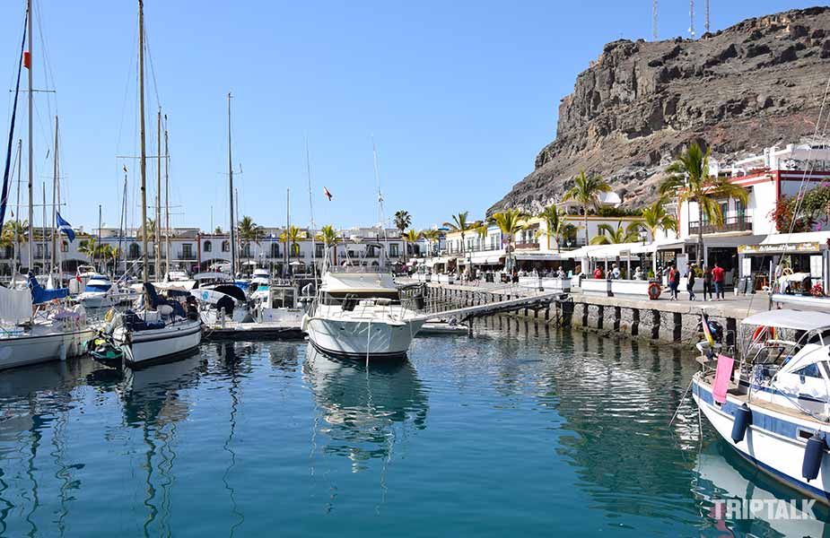 Jachthaven van Puerto de Mogan op Gran Canaria