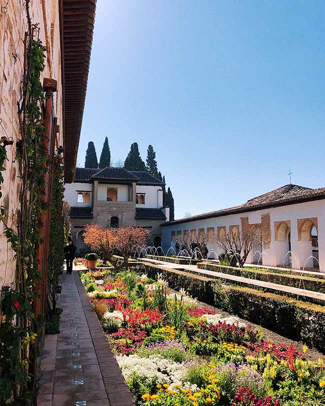 alhambra granada generalice tuin