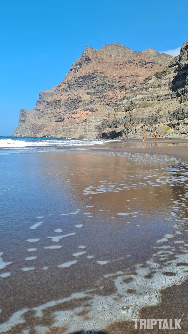 Strand Playa de Gui Gui zuidkant