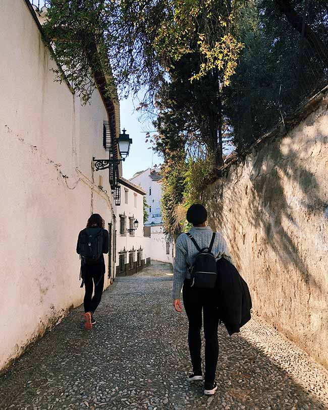 walk in granada tour