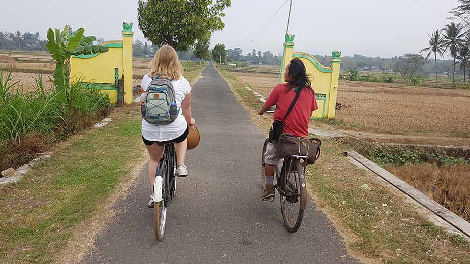 Fietsen Jogyakarta west en centraal java