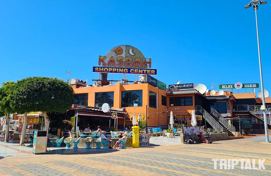 Winkelcentrum Kasbah in Playa del Ingles