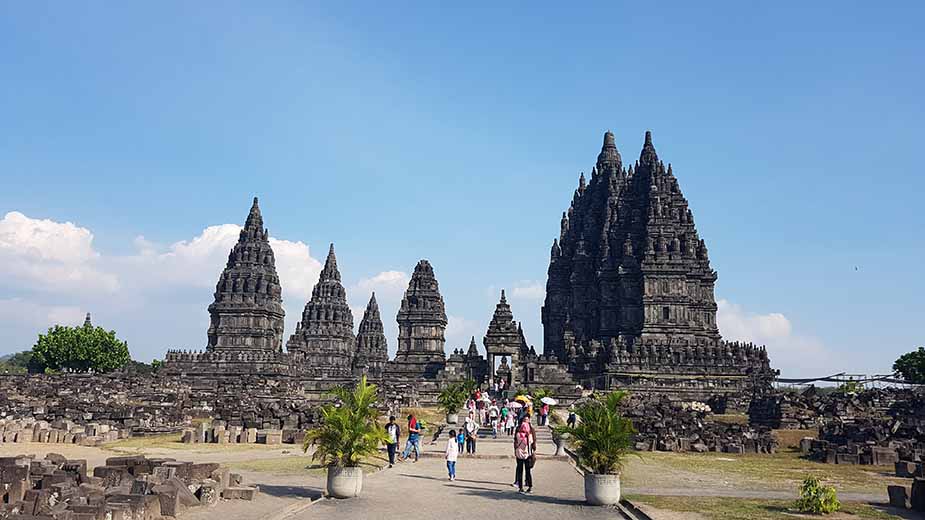 Prambanan west en centraal java