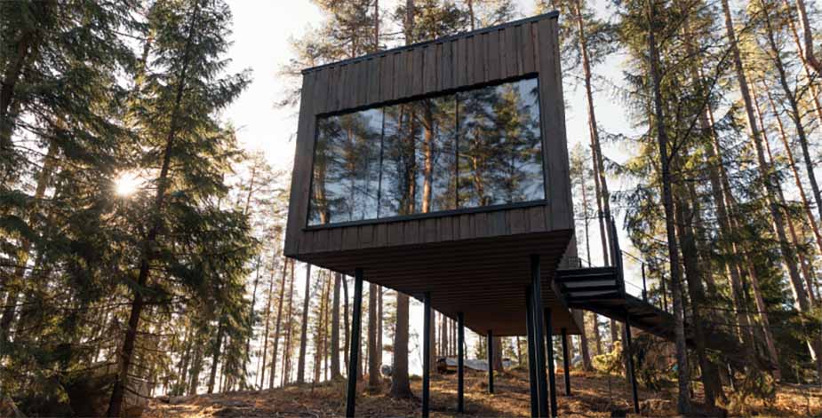  Trakt Forest Hotel unieke accommodaties in Zuid-Zweden