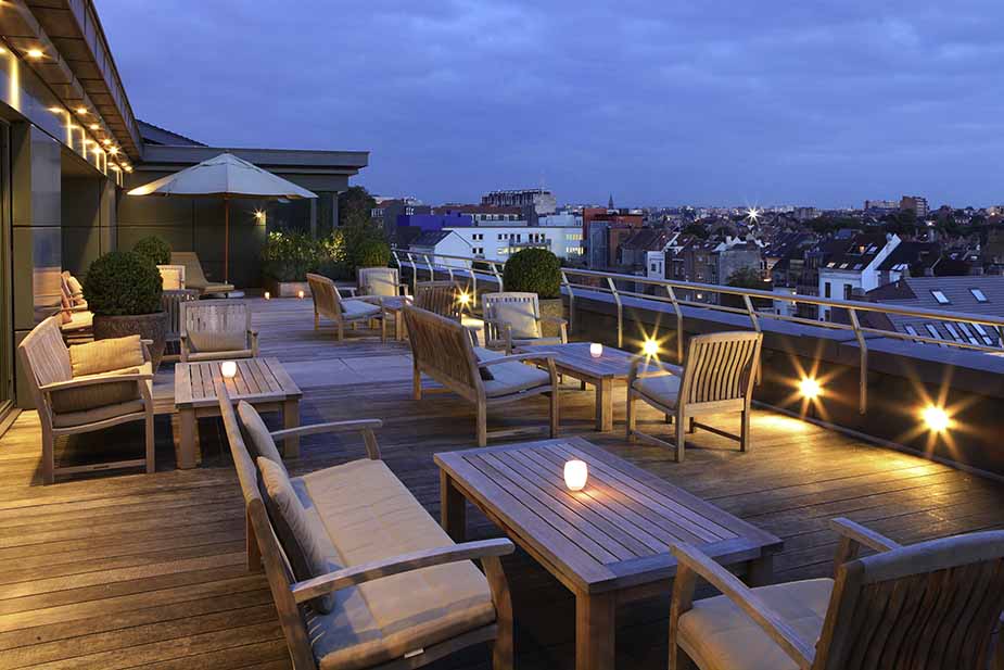 sofitel rooftop bar brussel