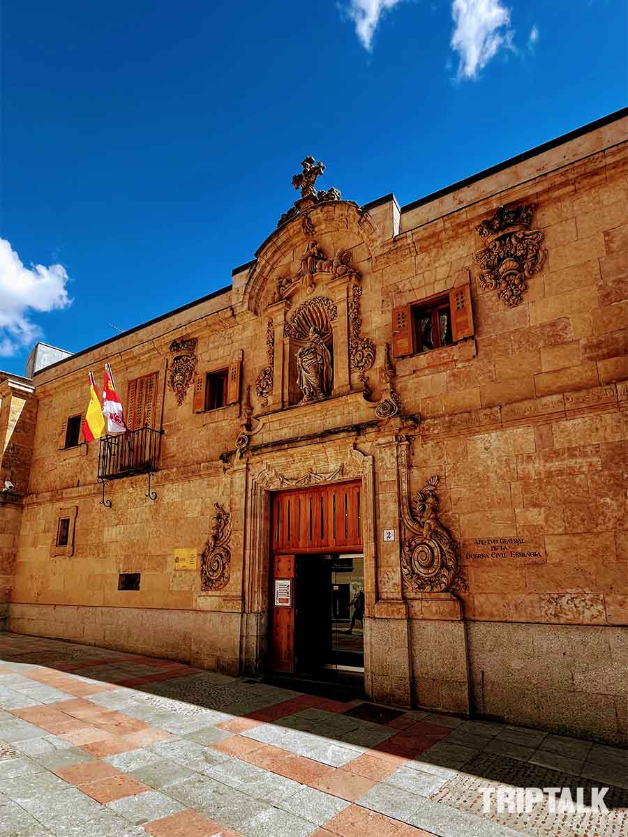 Archief van de Spaanse burgeroorlog in Salamanca