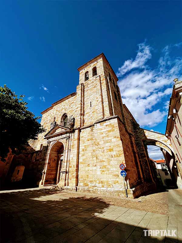 Kerk in Zamora Romeinse tijd