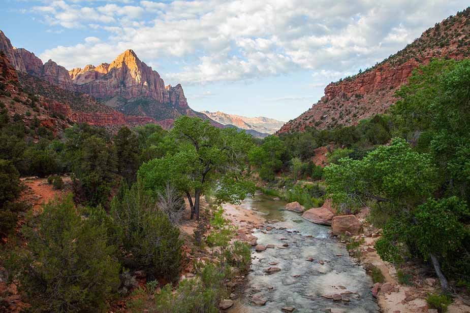 Zion national park Amerika salt lake city utah