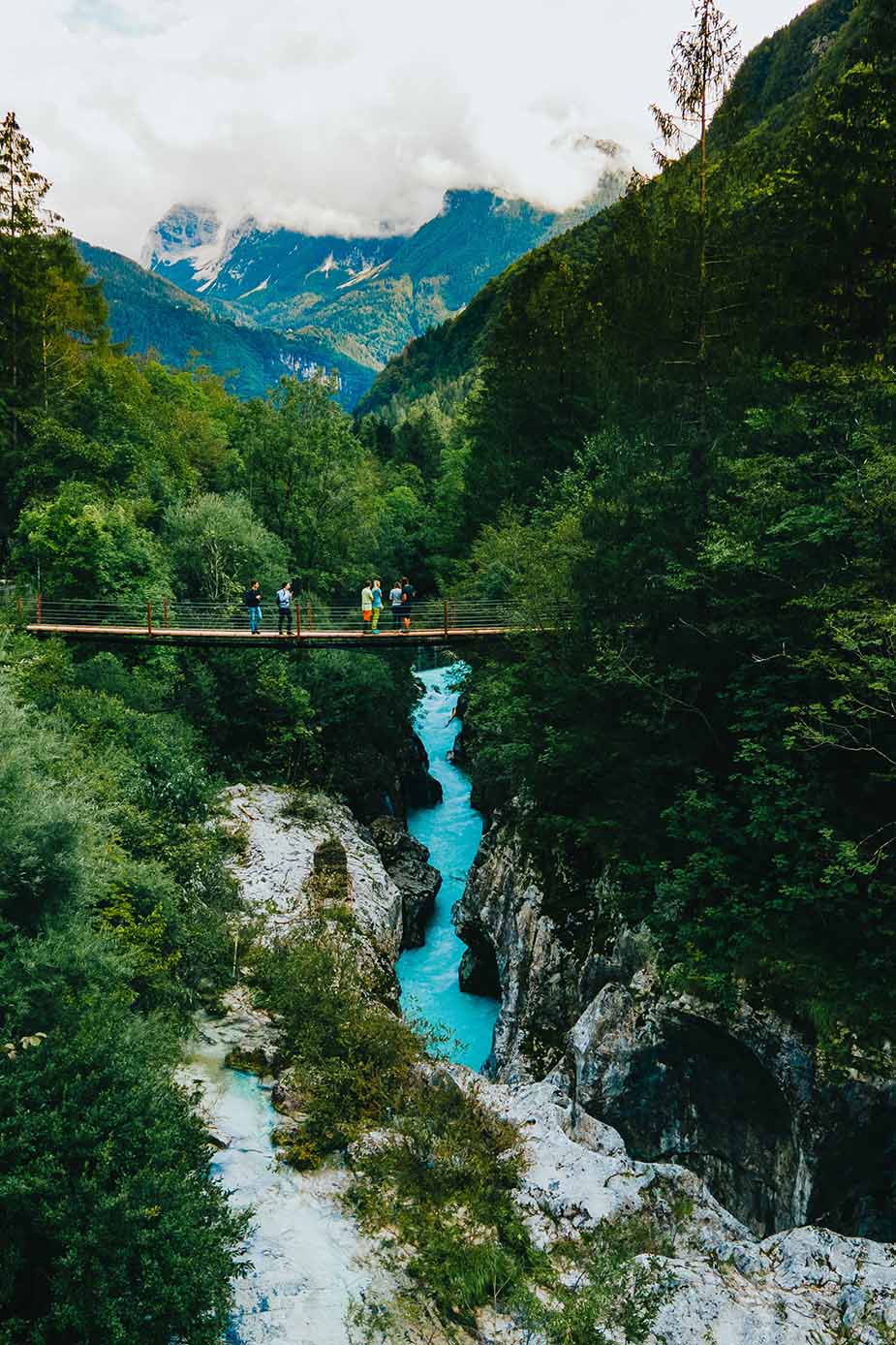 soca rivier Slovenië 