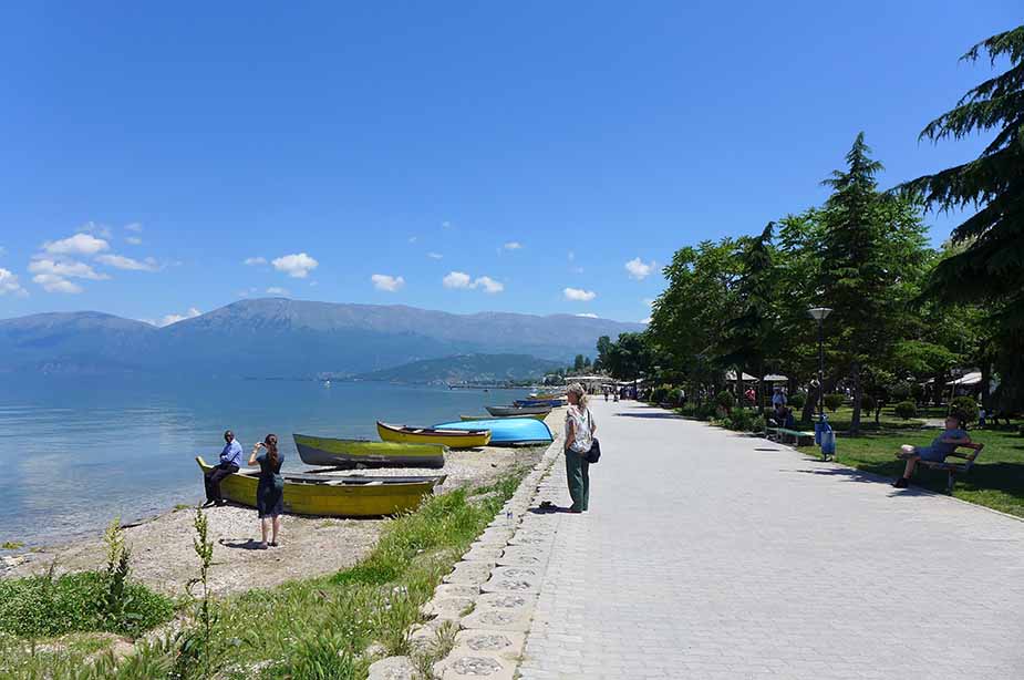 vakantie Albanië pogradec ohrid meer