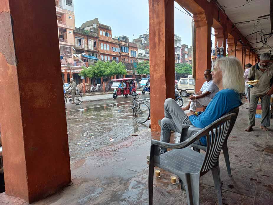 eigen terras in jaipur een rondreis door Noord-India