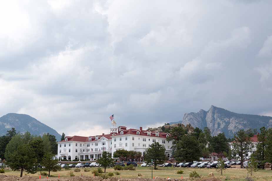 hotel van the shining stephen king, zien tijdens rondreis camper West Amerika