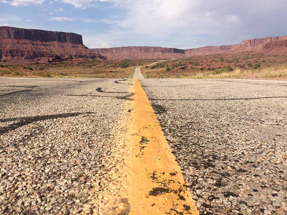 River road colorado, zeker rijden over deze weg bij een rondreis met camper door West-Amerika