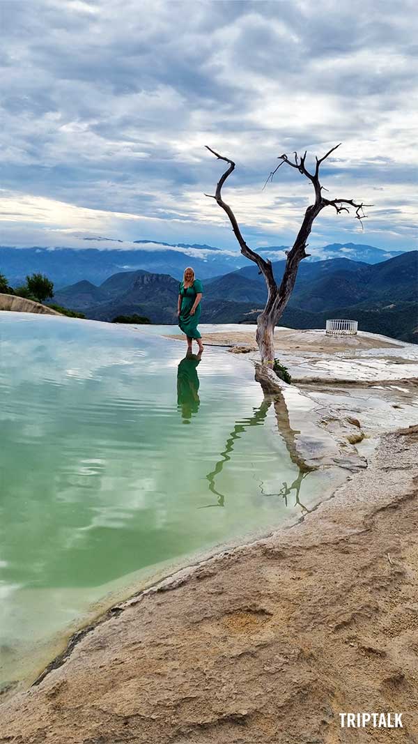 De heetwaterbronnen van Hierva el Agua