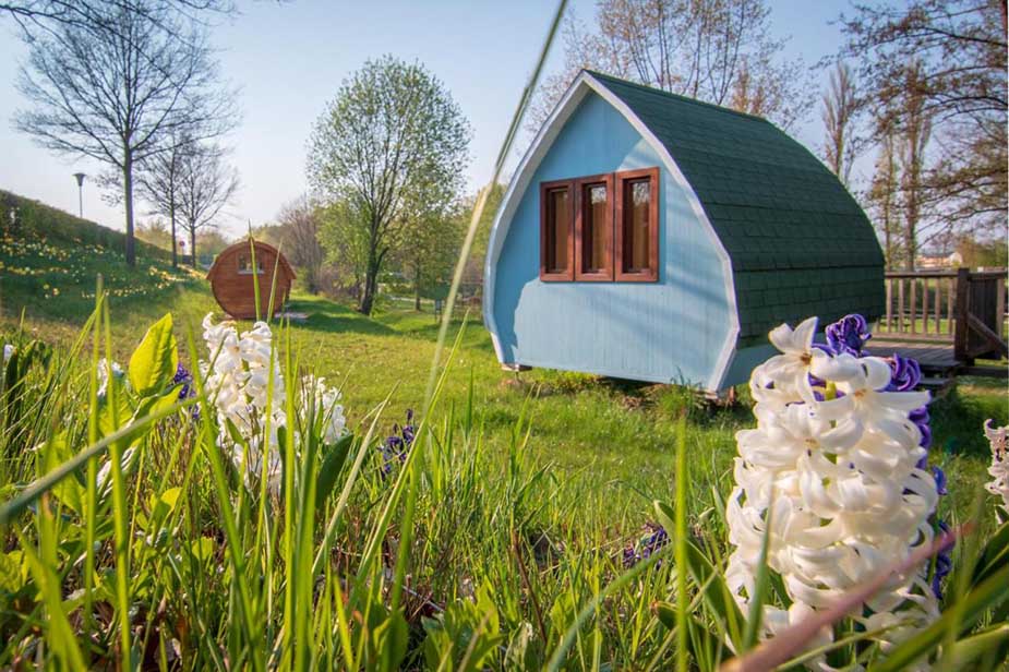 Camping Au Donau, bijzonder overnachten oostenrijk