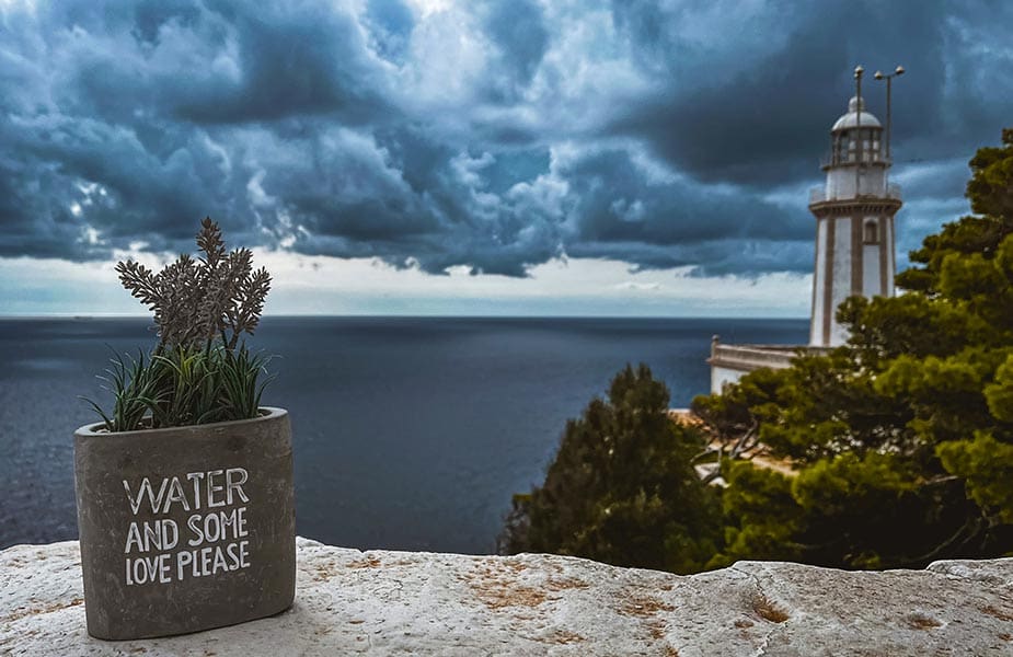 Uitzichtpunt bij Cap de La Nau Costa Blanca