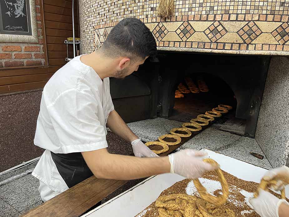 Simit brood in Istanbul 