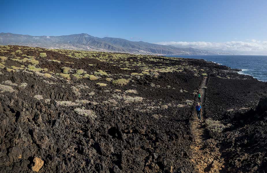 Wandelen bij Guimar op Tenerife