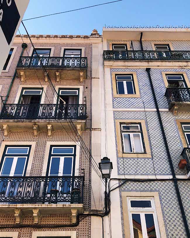 mooie straten in Lissabon, leuke steden in Portugal
